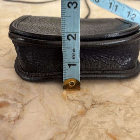 Vintage Golan Mini Leather Crossbody Saddle Bag - Picture 12 of 13